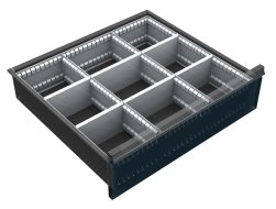 Vnitřní dělení zásuvek VND DPO 12B