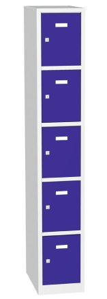 Kovová skříň s uzamykatelnými boxy typ A8135 - 1