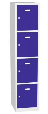 Kovová skříň s uzamykatelnými boxy typ A8144 - 1