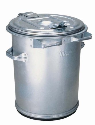 Popelnice z pozinkovaného plechu (3 modely) - 1