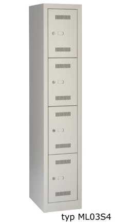 Šatní skříňka BISLEY ML03S4 - 1