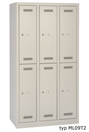 Šatní skříňka BISLEY ML09T2 - 1