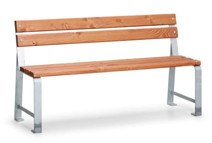 Lavička Mezzo s opěradlem 4680 - 1