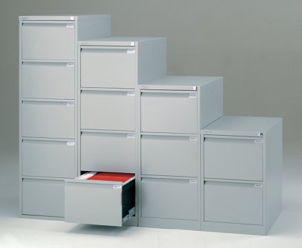 Kartotéka A4 kovová Bisley BS3E/A4 - 10