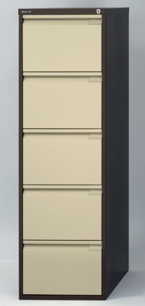Kartotéka pětizásuvková Bisley BS5E/A4+FLS - 4