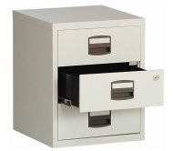 Kartotéka kovová Bisley PFAM3S - mobilní - 2