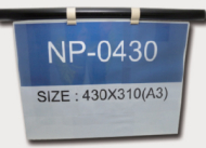 Závěsná kapsa na štítek NP-0430