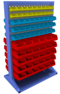 Stacionární oboustranné panely s vybavením střední (6 modelů)