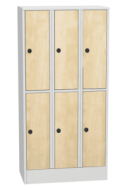 Šatní skříňka s lamino dveřmi typ SHS 33BL
