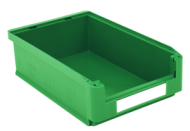 Plastový zásobník 145 x 310 x 500 mm zelená