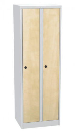 Šatní skříňka s lamino dveřmi BAS 32AL