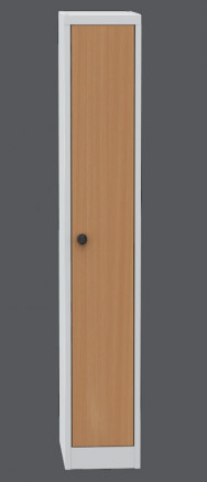 Šatní skříňka s lamino dveřmi BAS 31AL - 1