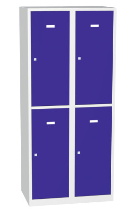 Šatní skříňka s dělenými dveřmi A8242