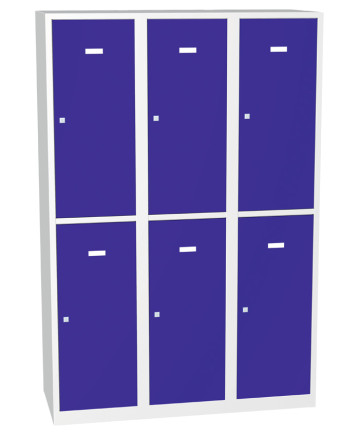 Šatní skříňka s dělenými dveřmi A8342