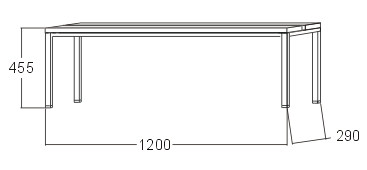 Šatnová lavice A6270 - šířka 1200 mm - 2