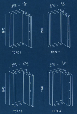 Trezorové dveře Firesafe TDPK (4 modely) - 7