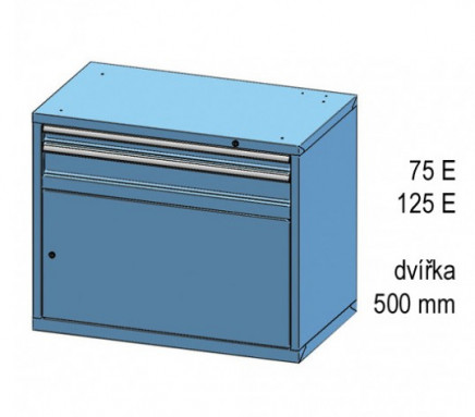 Zásuvková skříňka ZC 84-2 - 2