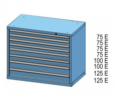 Zásuvková skříňka ZC 84-8 - 2