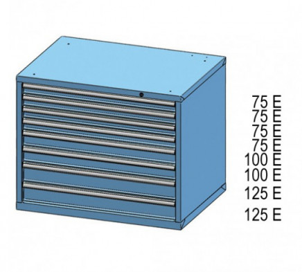 Zásuvková skříňka ZG 84-6 - 2