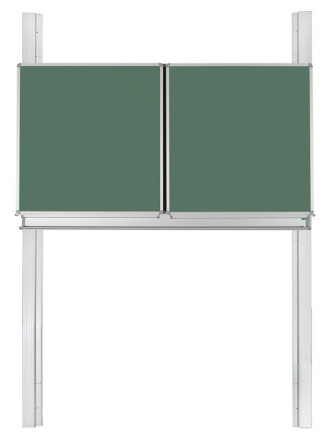 Školní tabule křídlová na pylonovém stojanu typ 574 - 2