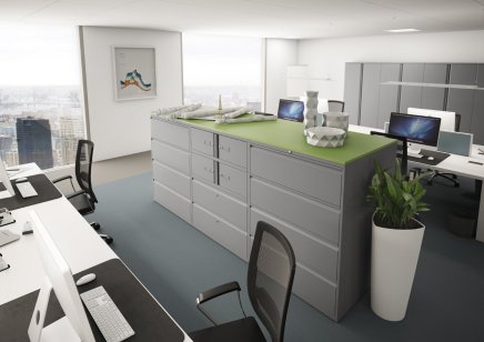 Dvoudveřová skříň Bisley Essentials YECB1012/2S - 3