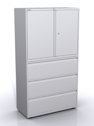 Skříň s dveřmi a zásuvkami SYC10/30D/3