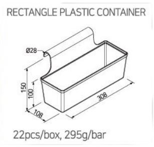 Závěsný box plastový , RPC-300A
