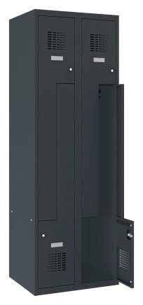 Šatní skříň kovová Sul 32 W šířka 600 mm - 5