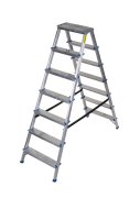 Hliníkové schůdky oboustranné DR(150)ALDD-7