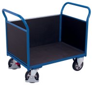 Plošinový vozík s třemi bočnicemi s nosností 1000 kg sw-800.322