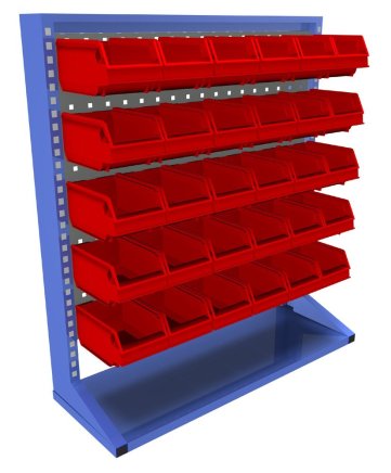 Stacionární jednostranný panel s vybavením PSZ_11_A_VAR_3