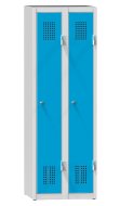 Kovová šatní skříňka dvoudveřová XS82-15