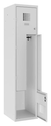 Šatní skříň kovová Sul 41 W šířka 400 mm - 3