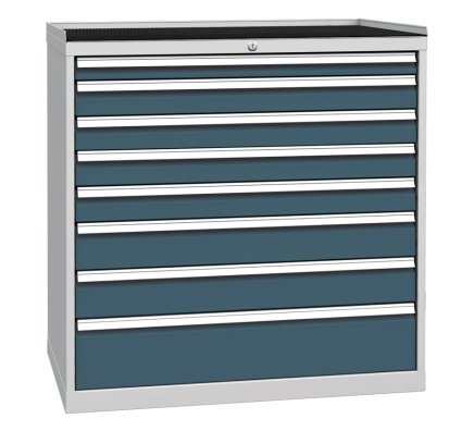 Zásuvková dílenská skříň DPO 07D - 6