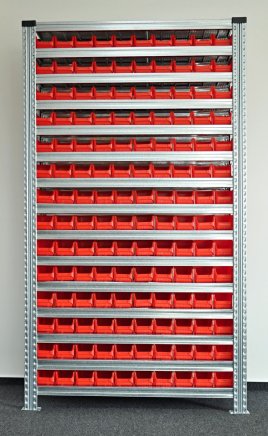 Regál s plastovými boxy 877851019_VAR_3
