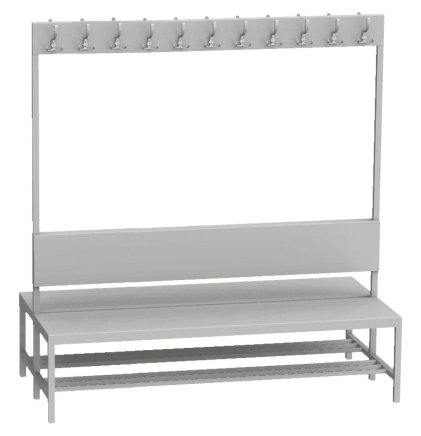 Šatnová lavice LAV 15V2 - šířka 1500 mm