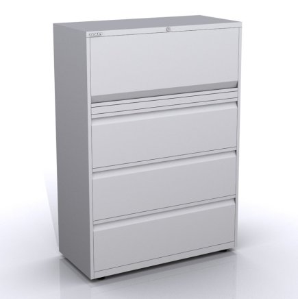 Skříň se sklopnými dveřmi a zásuvkami SYC10/43/1/3