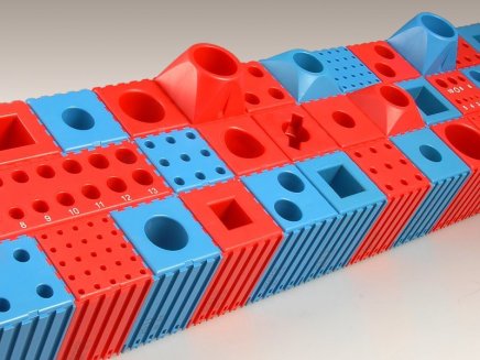 Plastové lůžko CNC pro odkládání soustružnických nožů 25 x 25 - 4