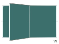 PIVOT dvoudílná tabule pro popis křídou - PIVOT KZ (2 modely)