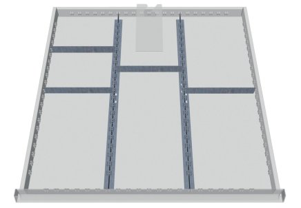 Kovové dělení zásuvek 146BLH100A