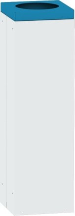 Hranatý odpadkový koš s odnímacím víkem 2821 - 3