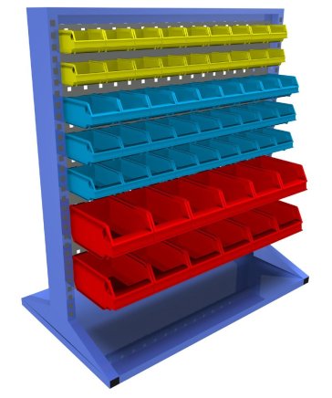 Stacionární oboustranný panel s vybavením PSZ_21_A_VAR_4