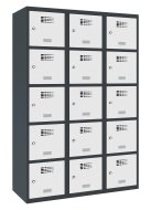 Šatní skříň kovová Sus 435 W šířka 1200 mm