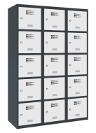 Šatní skříň kovová Sus 435 W šířka 1200 mm