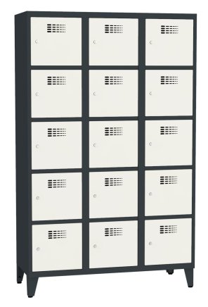 Šatní skříň kovová Sus 435 W šířka 1200 mm - 7