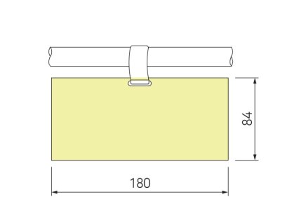 Závěsná kapsa na štítek NP-0180 - 2