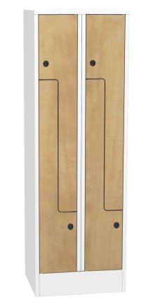 Šatní skříňka s lamino dveřmi typ SZS 32AL - 5