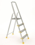 Hliníkové schůdky jednostranné Eurostyl 914