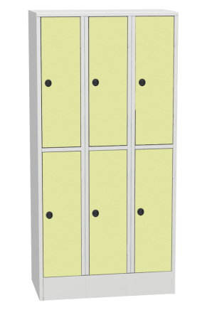 Šatní skříňka s HPL dveřmi typ SHS 33AH - 3