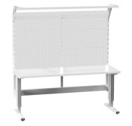 Elektricky stavitelný stůl s nástavbou